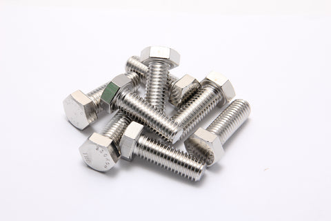 3/8-16 X 2-1/2 Hex Cap Screw 18-8 Stainless Steel - 10 pcs per bag 3/8-16 X 2-1/2 Hex Cap Screw 18-8 Stainless Steel - 10 pcs per bag