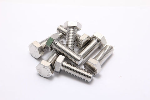 Hex Head Cap Screws 1 1/8-7 x 15 in 8 Steel Hex Head Cap Screws 1 1/8-7 x 15 in 8 Steel